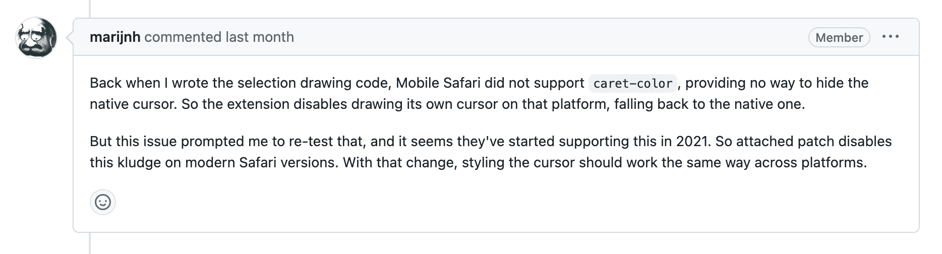 codemirror-ios-safari-issue-solved